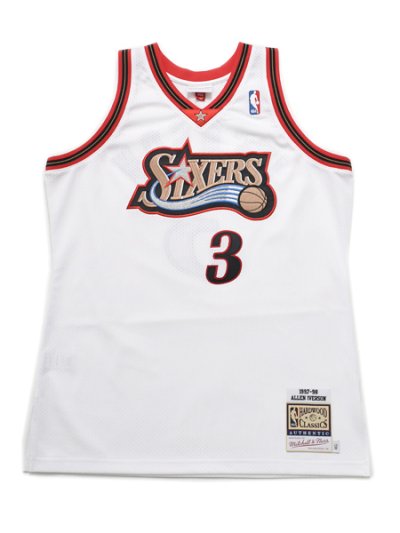 画像1: 【送料無料】MITCHELL & NESS AUTHENTIC JERSEY 76ERS 97-98 #3 IVERSON