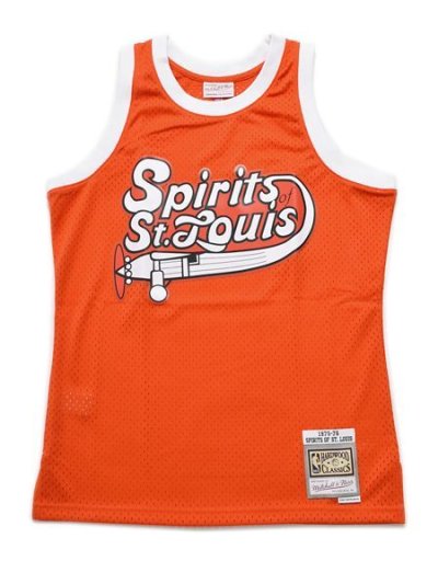 画像1: 【送料無料】MITCHELL & NESS SWINGMAN JERSEY SPIRITS ABA 75-76