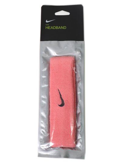 画像1: NIKE SWOOSH HEAD BAND-PINK GAZE/OIL GREY