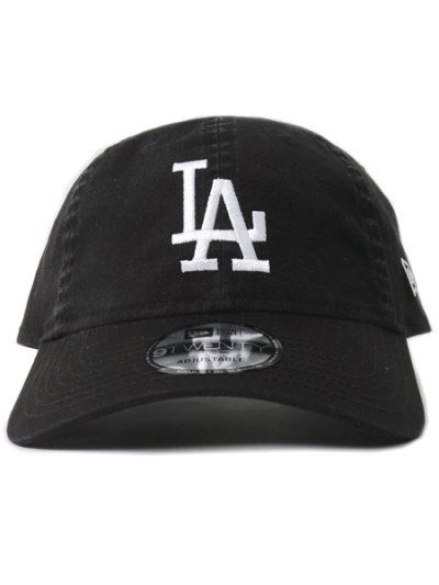 画像2: NEW ERA 9TWENTY CLOTH STRAP WASHED DODGERS BK/WH