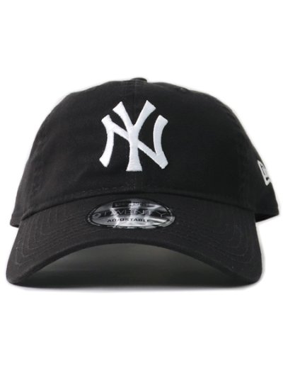 画像2: NEW ERA 9TWENTY CLOTH STRAP WASHED YANKEES BK/WH