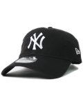 NEW ERA 9TWENTY CLOTH STRAP WASHED YANKEES BK/WH