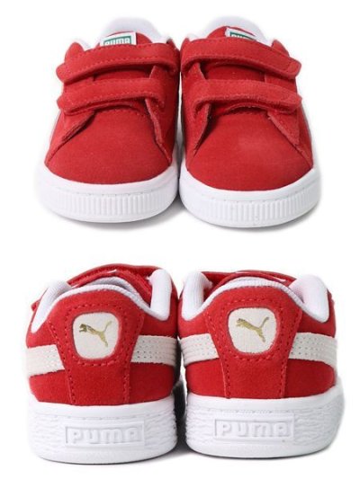 画像3: 【KIDS】PUMA SUEDE CLASSIC XXI V INFANT HIGH RISK RED