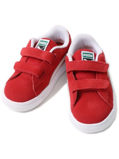 画像4: 【KIDS】PUMA SUEDE CLASSIC XXI V INFANT HIGH RISK RED