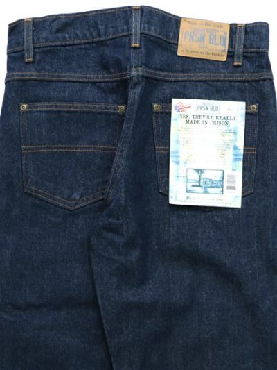 画像5: 【送料無料】PRISON BLUES BASIC RELAXED FIT JEAN RINSED BLUE