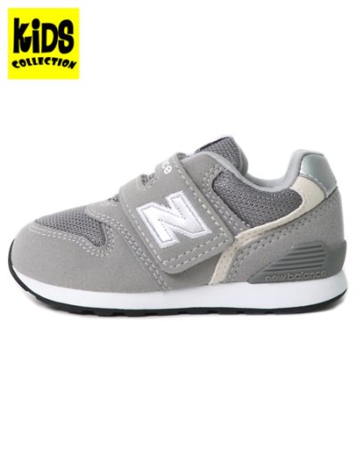 画像1: 【KIDS】NEW BALANCE KIDS IZ996 GR3 WIDTH/W GREY