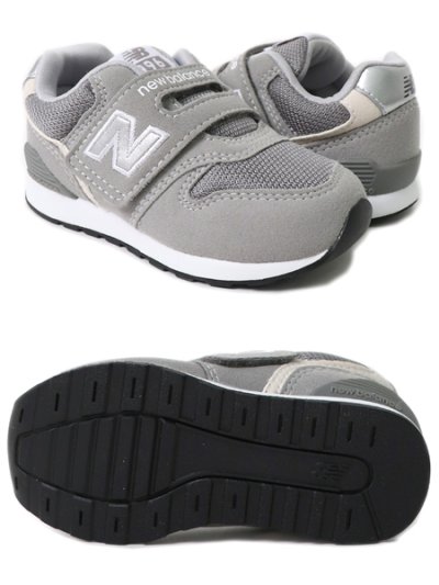 画像2: 【KIDS】NEW BALANCE KIDS IZ996 GR3 WIDTH/W GREY