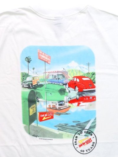 画像4: IN-N-OUT BURGER 1988 40TH ANNIVERSARY TEE