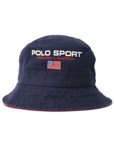 画像1: POLO RALPH LAUREN POLO SPORT CHINO BUCKET HAT