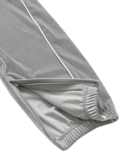 画像10: 【送料無料】PRO CLUB VELOUR TRACK PANT SILVER