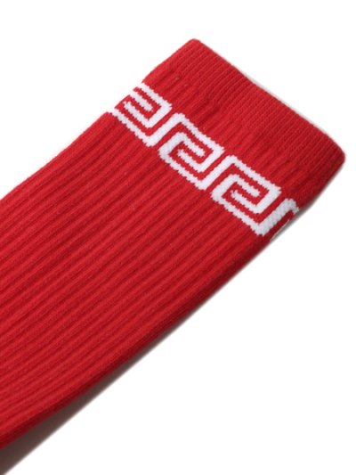 画像3: PRO CLUB LINK CREW SOCKS RED/WHITE