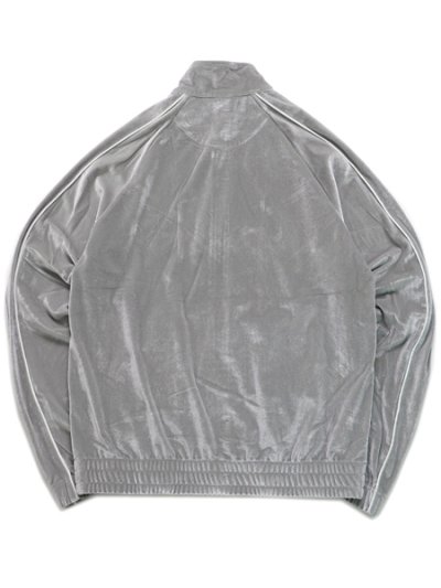 画像2: 【送料無料】PRO CLUB VELOUR TRACK JACKET SILVER