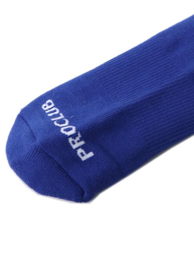 画像4: PRO CLUB LINK CREW SOCKS ROYAL/WHITE