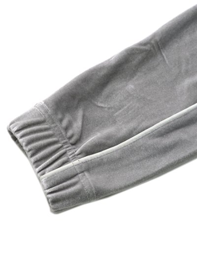 画像8: 【SALE】PRO CLUB VELOUR TRACK JACKET SILVER