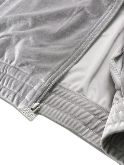 画像6: 【SALE】PRO CLUB VELOUR TRACK JACKET SILVER