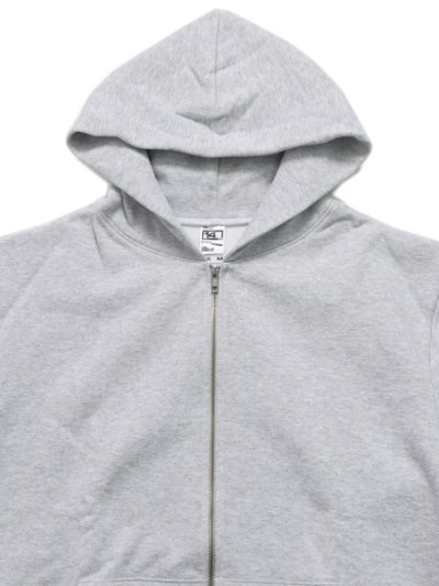 画像3: 【送料無料】LOS ANGELES APPAREL 14oz HEAVY FLEECE HOODED ZIP UP-ASH