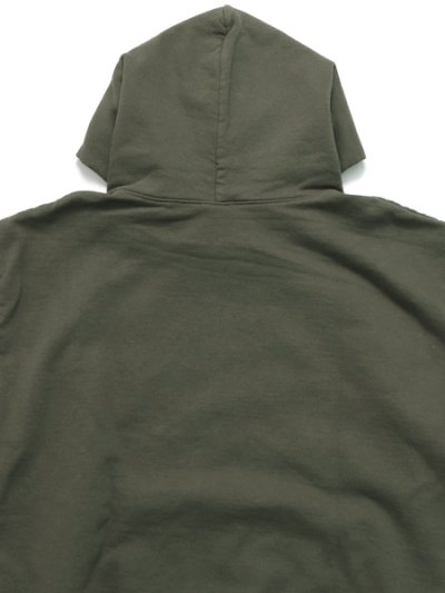 画像4: 【SALE】LOS ANGELES APPAREL 14oz HEAVY FLEECE HOODED PULLOVER-OLIVE