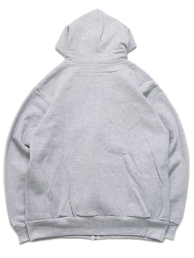 画像2: 【送料無料】LOS ANGELES APPAREL 14oz HEAVY FLEECE HOODED ZIP UP-ASH
