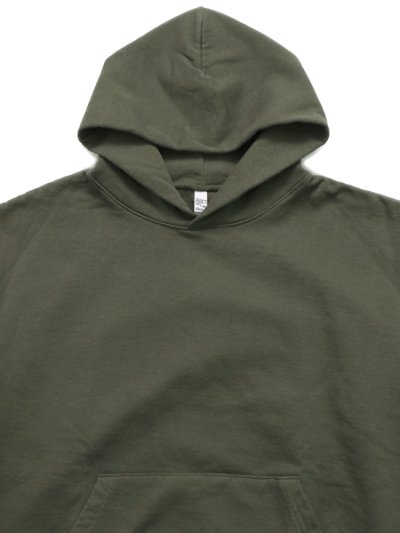 画像3: 【SALE】LOS ANGELES APPAREL 14oz HEAVY FLEECE HOODED PULLOVER-OLIVE