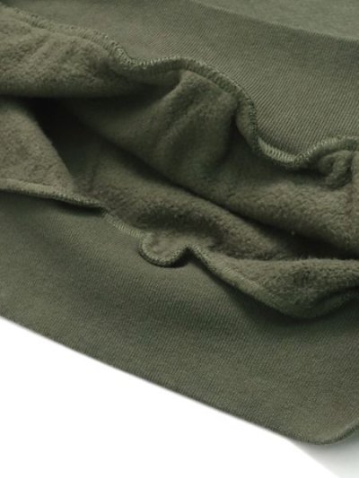 画像6: 【SALE】LOS ANGELES APPAREL 14oz HEAVY FLEECE HOODED PULLOVER-OLIVE