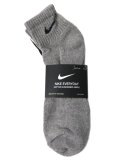 NIKE 3P EVERYDAY CUSHION QUARTER SOCKS