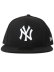 画像2: NEW ERA 59FIFTY NY YANKEES BLACK/WHITE (2)