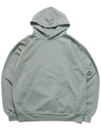 画像1: 【送料無料】LOS ANGELES APPAREL 14oz GD HEAVY FLEECE HOODED PO-SAGE