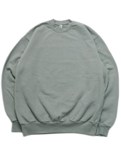 画像1: 【送料無料】LOS ANGELES APPAREL 14oz GD HEAVY FLEECE PO CREW-SAGE