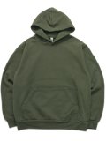 【送料無料】LOS ANGELES APPAREL 14oz GD HEAVY FLEECE HOODED PO-ARMY