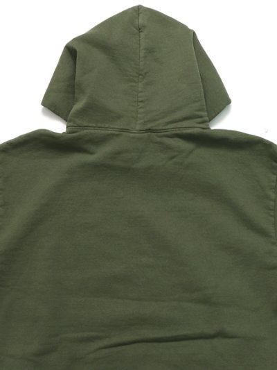 画像4: 【SALE】【送料無料】LOS ANGELES APPAREL 14oz GD HEAVY FLEECE HOODED PO-ARMY