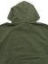 画像4: 【送料無料】LOS ANGELES APPAREL 14oz GD HEAVY FLEECE HOODED PO-ARMY