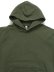 画像3: 【送料無料】LOS ANGELES APPAREL 14oz GD HEAVY FLEECE HOODED PO-ARMY