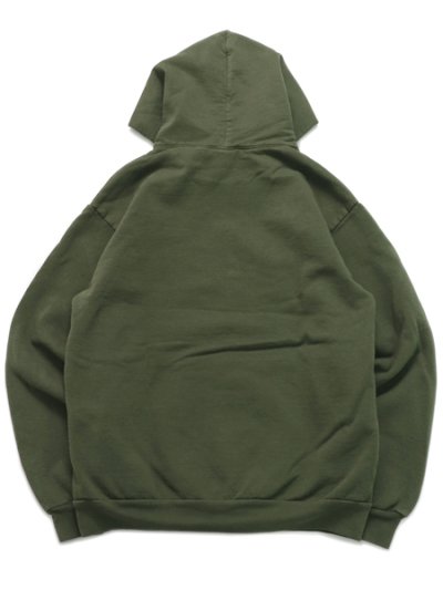 画像2: 【送料無料】LOS ANGELES APPAREL 14oz GD HEAVY FLEECE HOODED PO-ARMY