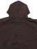 画像4: 【送料無料】LOS ANGELES APPAREL 14oz GD HEAVY FLEECE HOODED PO-CHOCOLATE