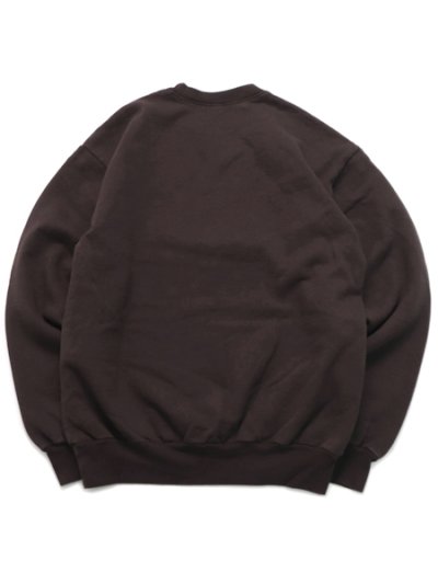 画像2: 【送料無料】LOS ANGELES APPAREL 14oz GD HEAVY FLEECE PO CREW-CHOCOLATE