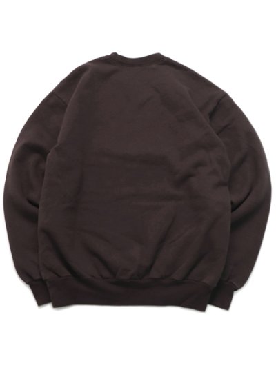 画像2: 【送料無料】LOS ANGELES APPAREL 14oz GD HEAVY FLEECE PO CREW-CHOCOLATE