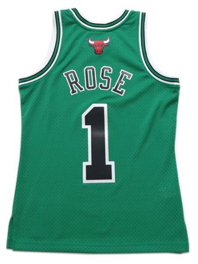 画像2: 【送料無料】MITCHELL & NESS SWINGMAN JERSEY BULLS 08 #1 DERRICK ROSE