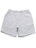 LOS ANGELES APPAREL 14oz HEAVY FLEECE MID SHORT-ASH