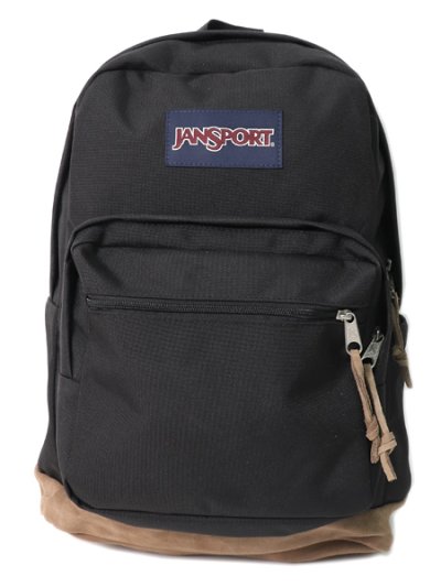 画像1: 【送料無料】JANSPORT RIGHT PACK-BLACK