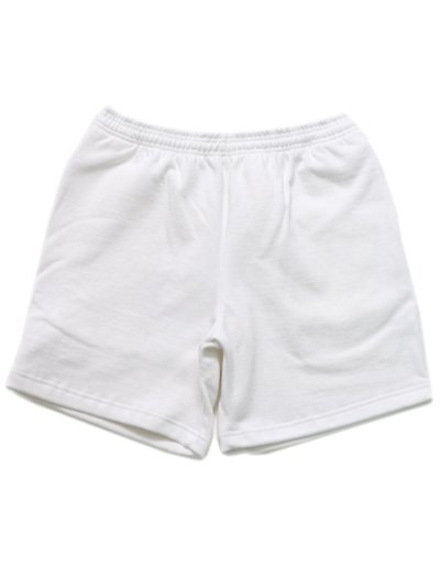 画像1: LOS ANGELES APPAREL 14oz HEAVY FLEECE MID SHORT-WHITE