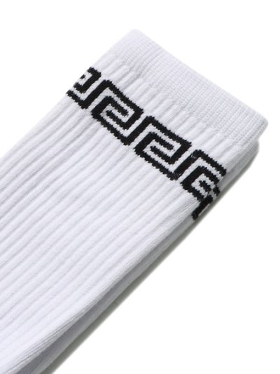 画像3: PRO CLUB LINK CREW SOCKS WHITE/BLACK