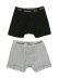 画像1: PRO CLUB 2P COMFORT SOFT COTTON BOXER BRIEF BK/HG (1)