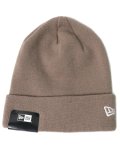NEW ERA BASIC CUFF KNIT-BROWN/WHITE