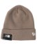 画像1: NEW ERA BASIC CUFF KNIT-BROWN/WHITE (1)