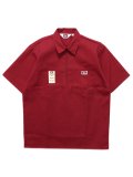 BEN DAVIS S/S SOLID HALF ZIP WORK SHIRT #129