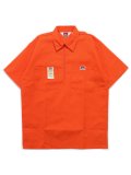BEN DAVIS S/S SOLID HALF ZIP WORK SHIRT #126