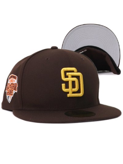 画像1: NEW ERA 59FIFTY CS PADRES CTOWN AS1992 UV/GY FBM