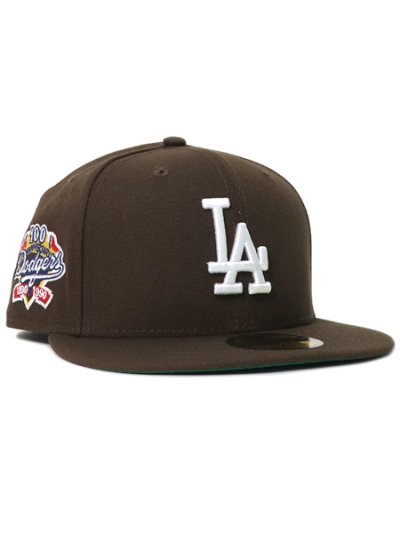 画像2: NEW ERA 59FIFTY CS DODGERS CTOWN 100TH UV/GRN FB