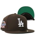 NEW ERA 59FIFTY CS DODGERS CTOWN 100TH UV/GRN FB