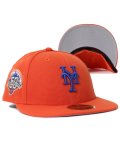 NEW ERA LP 59FIFTY CS METS CTOWN 50TH UV/GY FBM